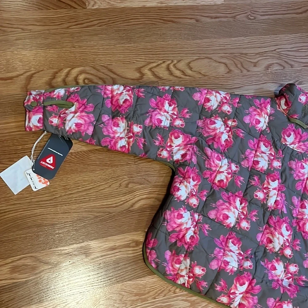 NWT Free People Movement Printed Pippa Packable Puffer Jacket XS